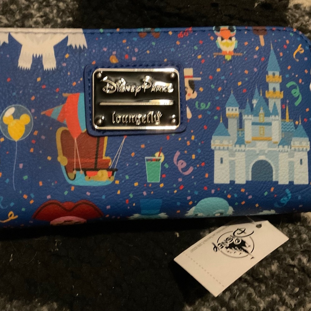 Disney parks AOP loungefly wallet